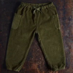 Linden Trousers - Cotton Corduroy - Thyme