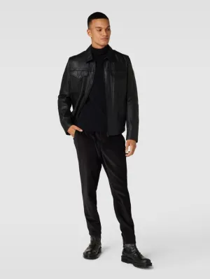 McNeal pure cotton corduroy trousers, black