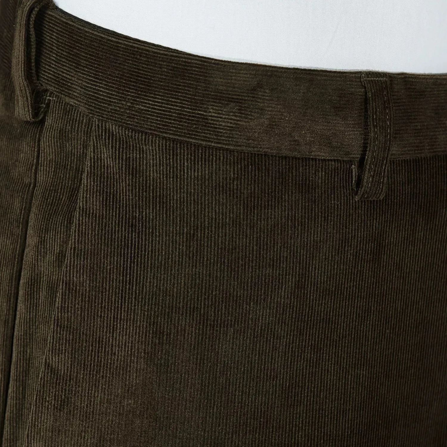 Men's Haggar Regular Fit Corduroy Pants with Expanded Waistband
