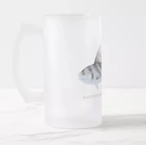 Roosterfish - Frosted Glass Stein