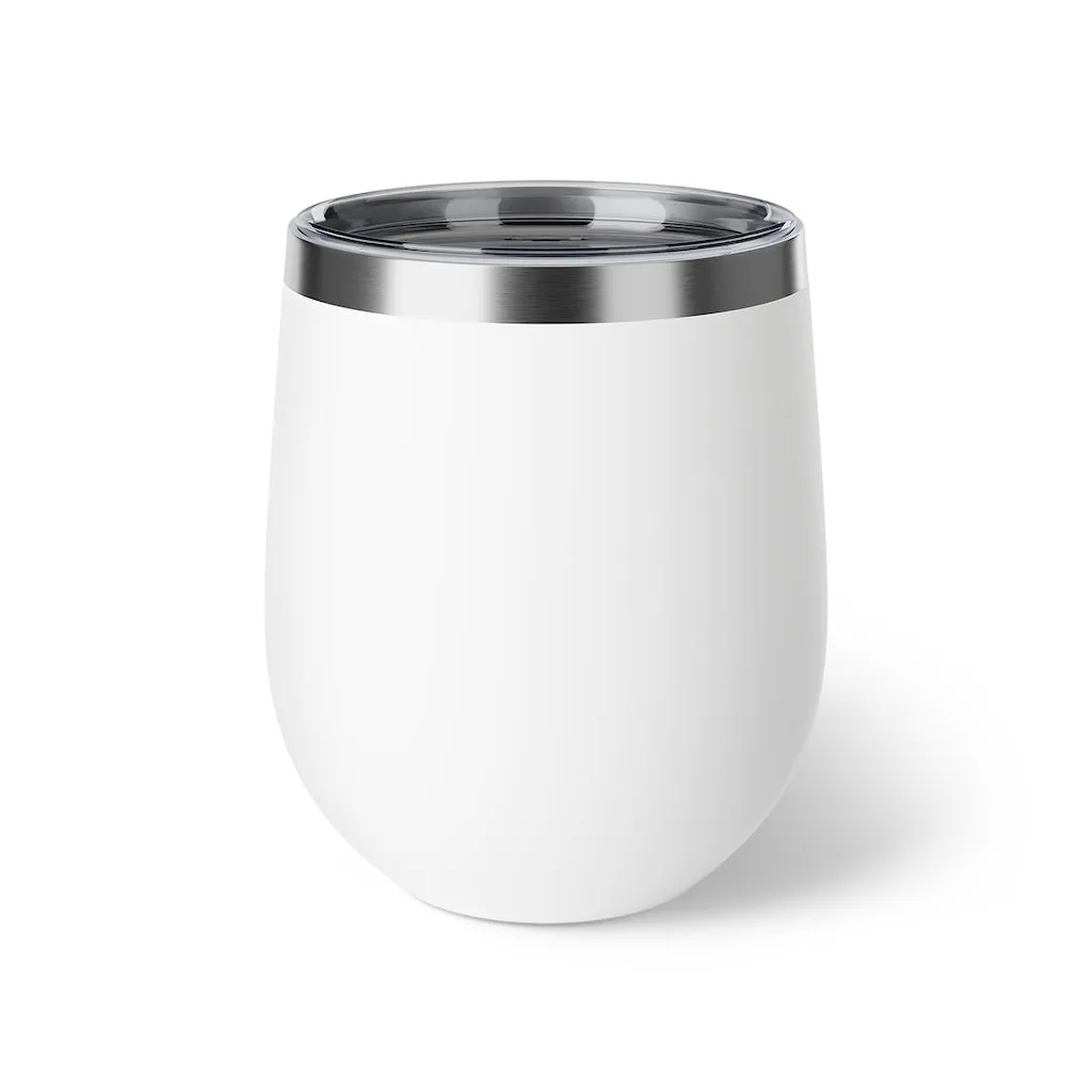 Smile Wine Tumbler-White