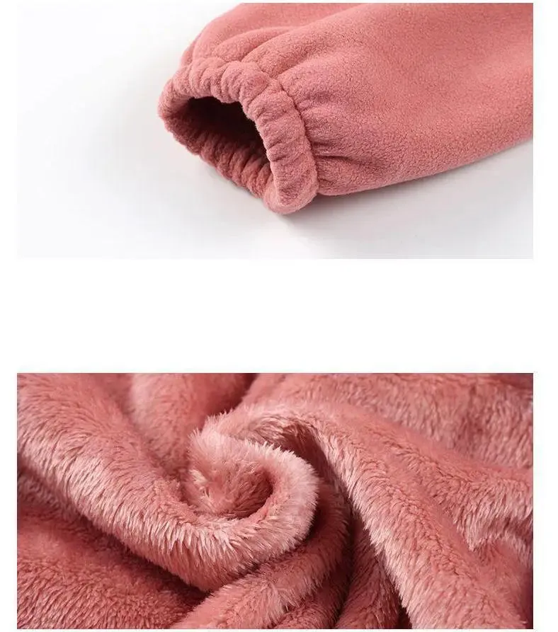 Trendy Winter Fleece Zip-Up Jacket with High Collar for Women